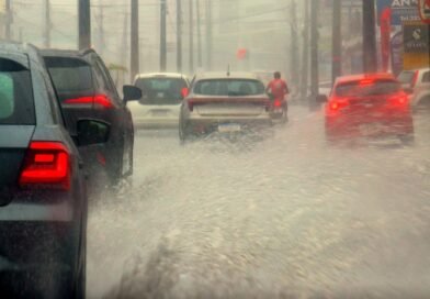 Inmet alerta para chuvas e ventos fortes em 218 municípios