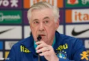 Brasil enfrenta Equador na estreia do italiano Carlo Ancelotti