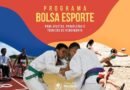 Pagamento da primeira parcela do Bolsa Esporte começa nesta segunda-feira