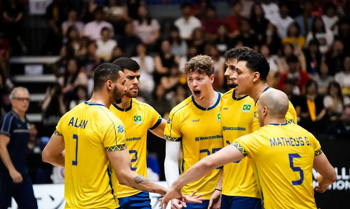 Brasil lidera 1ª fase da Liga das Nações e encara China no mata-mata