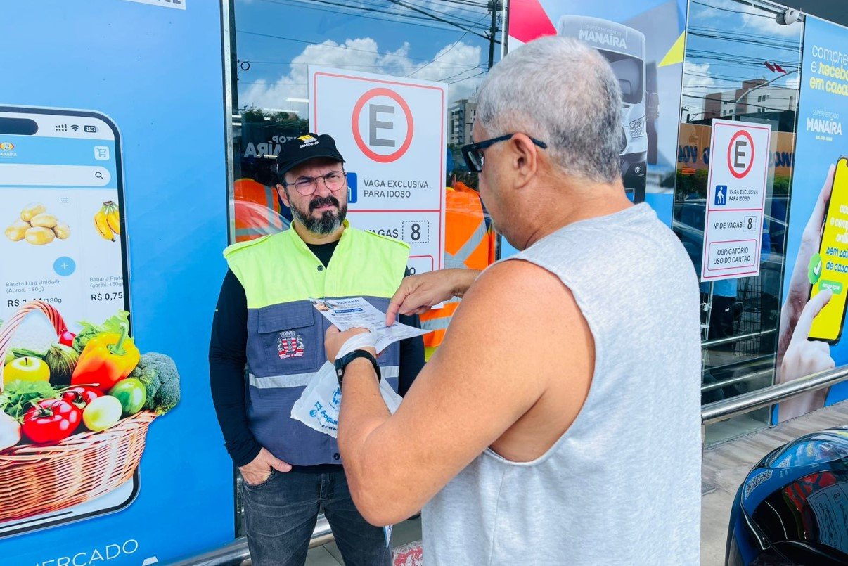 1-29 Vagas especiais são desrespeitadas em JP; Semob-JP realiza campanha de conscientização