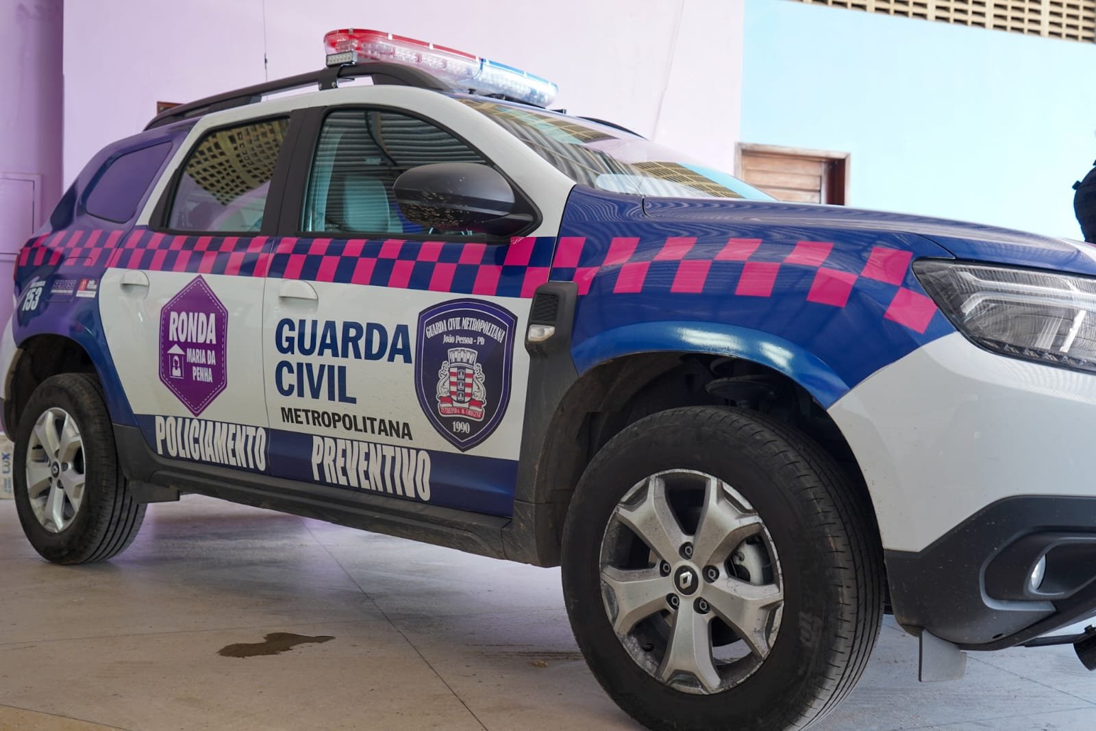 Ronda Maria da Penha reforça compromisso com a proteção das mulheres vítimas de violência