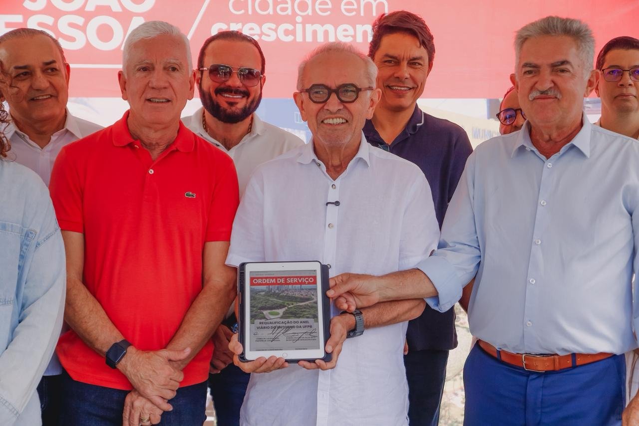 3-1 Cícero Lucena autoriza obras de infraestrutura, mobilidade e urbanização no anel viário da UFPB