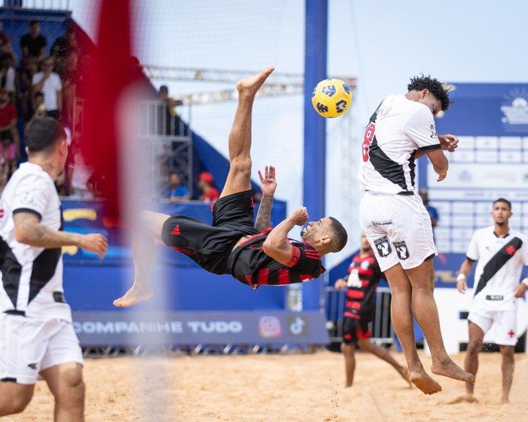 2-1 Paraíba World Beach Games: Vasco conquista título da Copa do Brasil de Beach Soccer