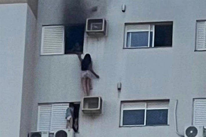 Advogada que salvou família de incêndio ao se pendurar no 12º andar segue em estado gravíssimo