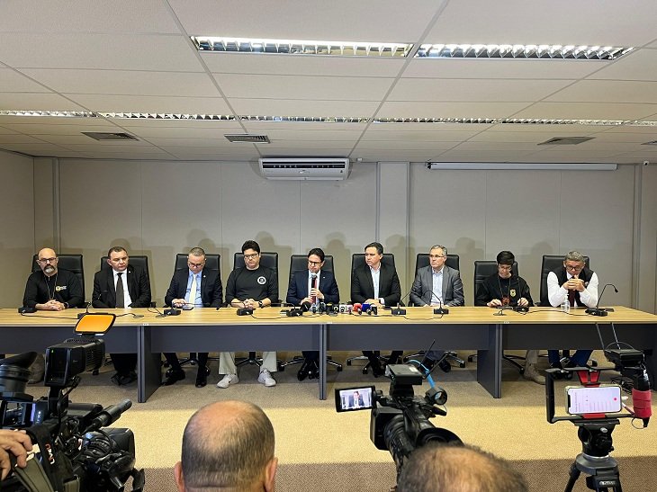 coletiva-credito-Gaesf-PB OPERAÇÃO BARONATO: Polícia Civil participa de operação para desarticular esquema de sonegação que causou prejuízo milionário