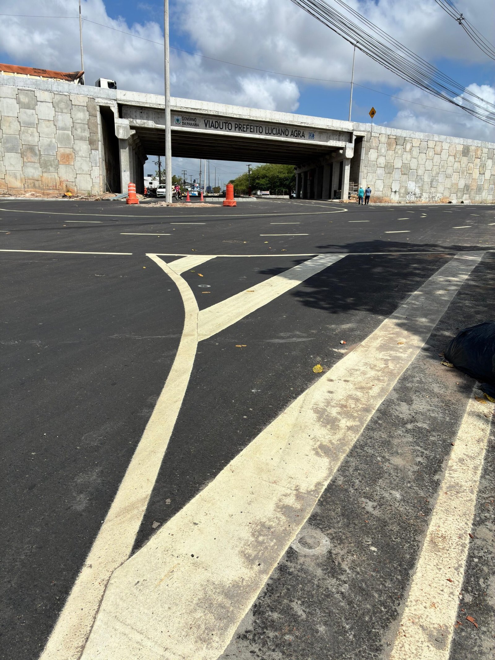 2-6-scaled Novo acesso do Viaduto Luciano Agra será liberado e Semob-JP instala binário para facilitar a mobilidade