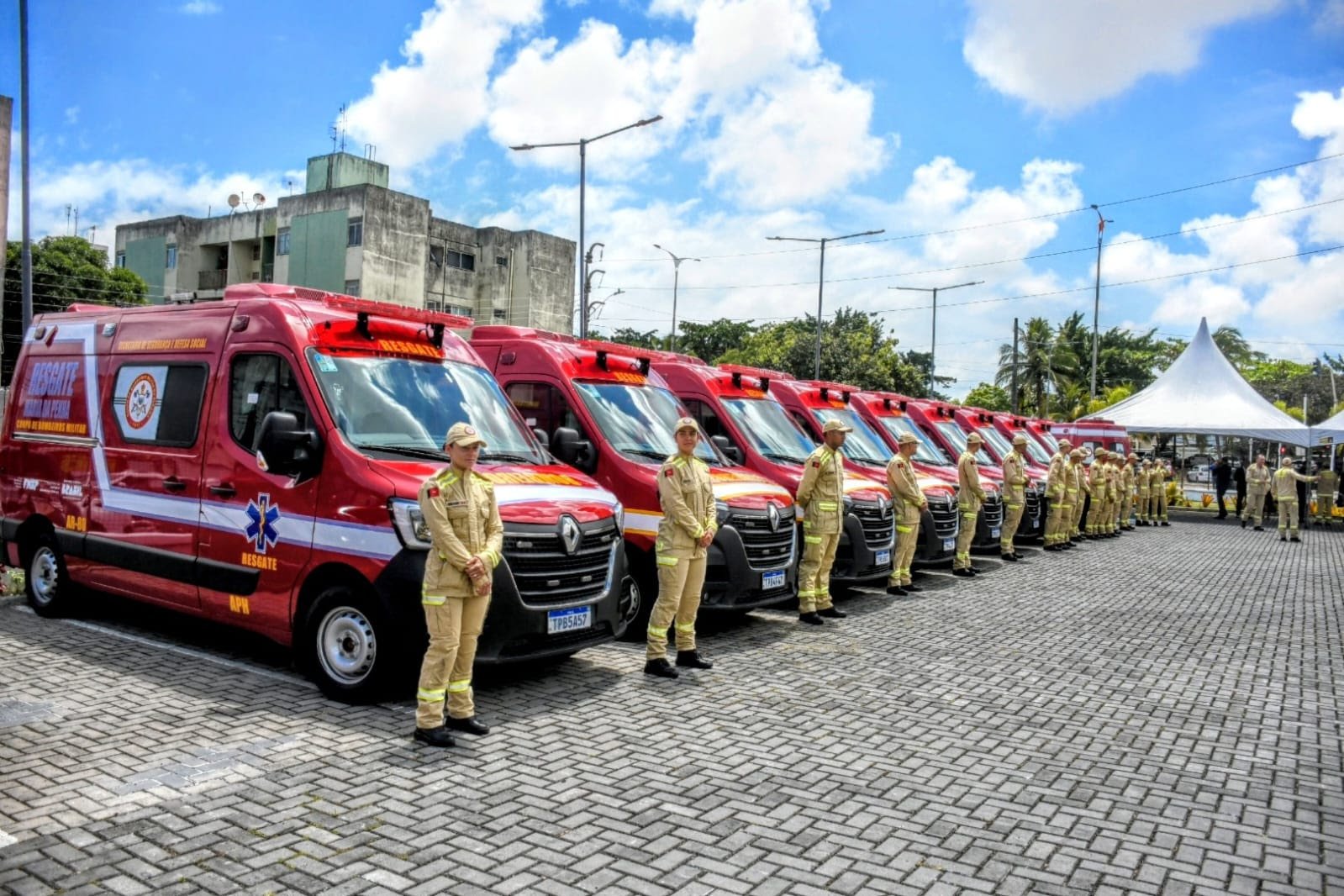01-1 João Azevêdo e ministro Ricardo Lewandowski entregam equipamentos para as Forças de Segurança e destacam importância de integração de ações