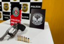 PM e PC apreendem arma de fogo com suspeito de envolvimento em homcídios no Catolé do Rocha