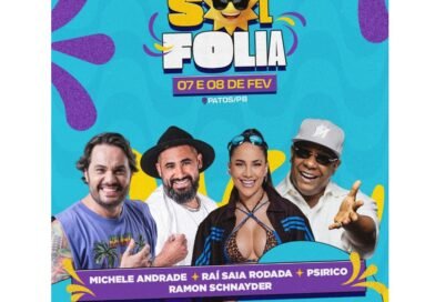 Primeira edição do Sol Folia será realizada neste sábado e domingo em Patos