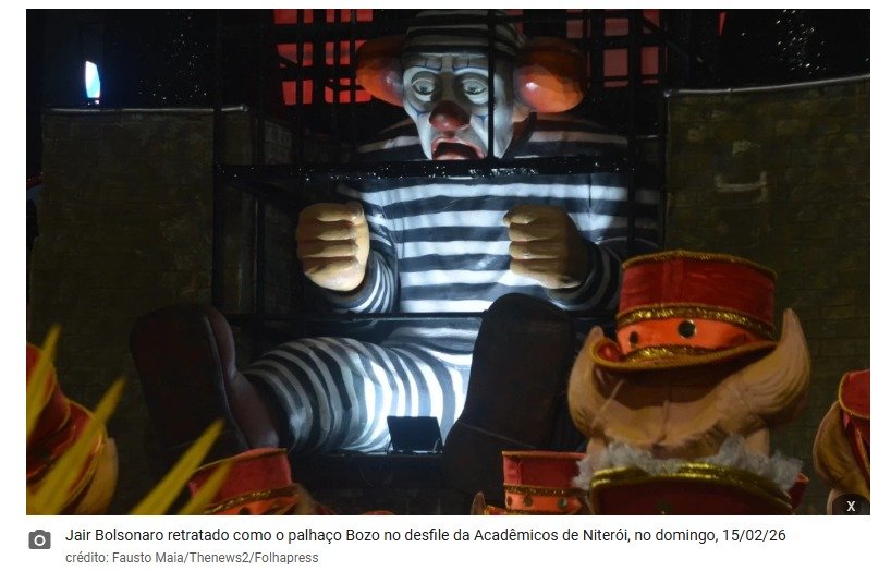 Acadêmicos de Niterói empolga com homenagem ao presidente Lula e deboche a Bolsonaro; veja fotos e vídeos