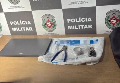 Polícia Militar da Paraíba frustra fuga de casal suspeito de furtar notebook