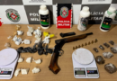 Polícia Militar apreende arma de fogo e drogas em João Pessoa