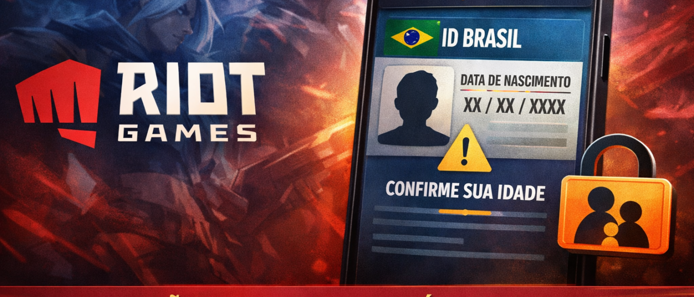 Riot Games exigirá verificação de idade de jogadores no Brasil; medida começa nesta semana