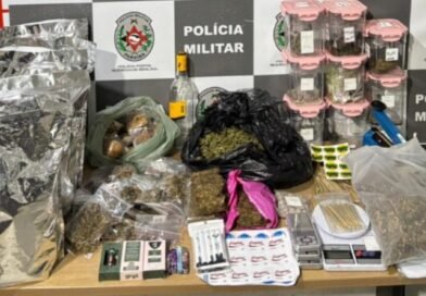 PM desarticula ponto do tráfico que funcionava em um imóvel alugado por aplicativo na Capital