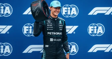 George Russell fica com a pole no GP da Austrália de F1; Bortoleto é o 10º