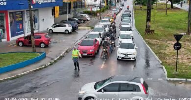 No primeiro dia de abril, chove mais da metade da média histórica registrada para todo o mês em João Pessoa