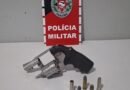 Polícia Militar apreende arma durante ação contra grupo suspeito na cidade de Jacaraú