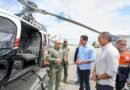 Governador Lucas Ribeiro e ministro Waldez Góes sobrevoam área afetada pelas chuvas e alinham ações com prefeitos
