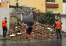 Casa desaba em CG e alagamentos preocupam; Defesa Civil e Secretaria de Obras mantêm equipes mobilizadas