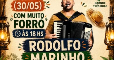 Arraiá no Parque marca lançamento da programação junina nas Três Ruas, nesse fim de semana