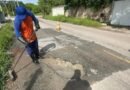 Seinfra executa serviços da operação tapa-buraco em 28 bairros de João Pessoa