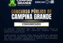 Concurso de Campina Grande deve atrair milhares de candidatos com quase mil vagas e salários de até R$ 8,8 mil