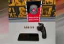 Polícia Militar prende suspeito por roubo e recupera veículo em Santa Rita