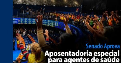 Senado Aprova: Aposentadoria especial para agentes de saúde