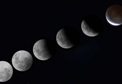 Eclipse lunar quase total deixa 96,2% da Lua escurecida; veja vídeos Eclipse lunar quase total deixa 96,2% da Lua escurecida; veja vídeos