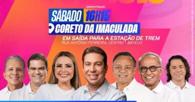 Felipe Leitão promove grande mobilização em Bayeux com arrastão e comício neste sábado