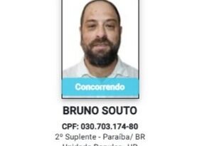 Segundo suplente de senador na Paraíba renuncia à candidatura por mandado de prisão em aberto