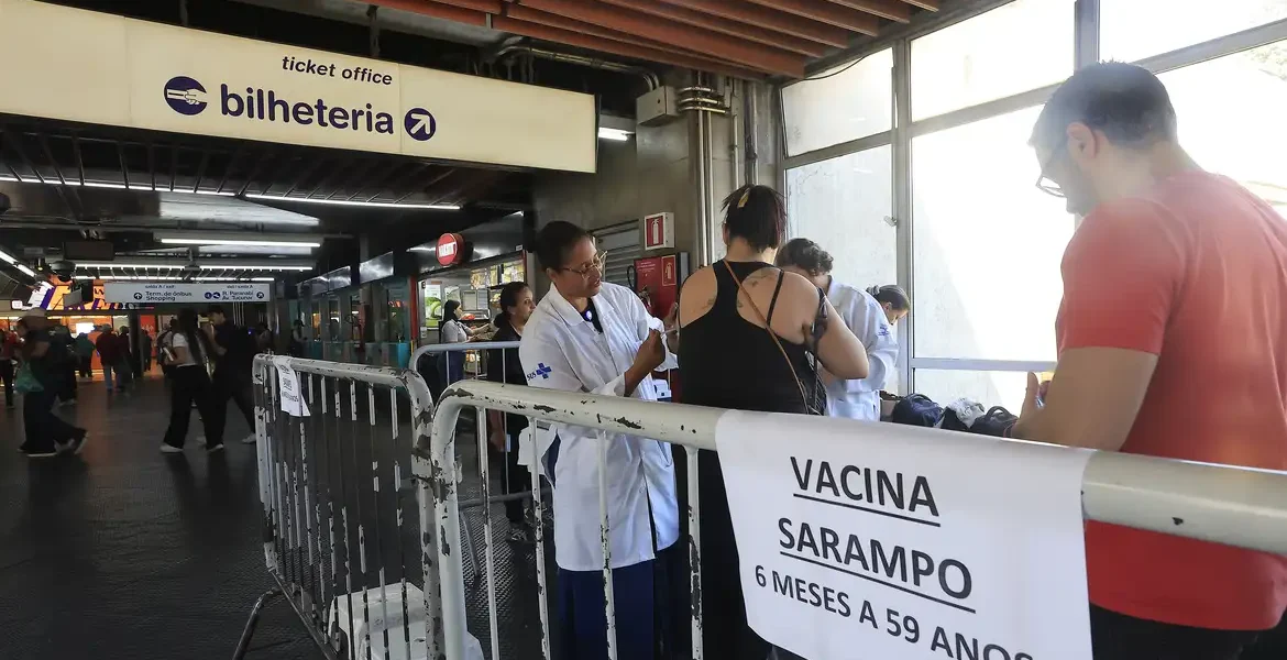 Ministério da Saúde reforça chamamento para vacina contra o sarampo