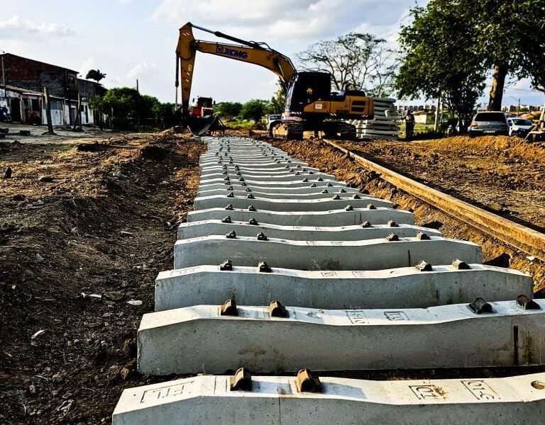 Obra do VLT avança em Campina Grande e infraestrutura tem entrega prevista para o segundo semestre de 2027