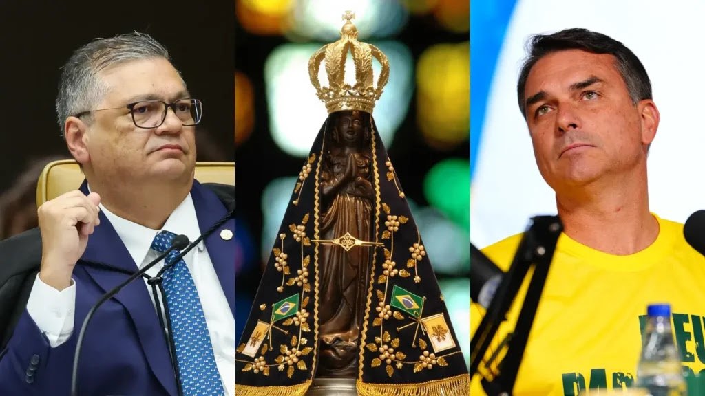 Guerra no STF: Dino derruba decisão de Mendonça e restabelece conteúdo de humorista sobre santa Guerra no STF: Dino derruba decisão de Mendonça e restabelece conteúdo de humorista sobre santa