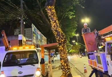 Prefeitura de João Pessoa inicia instalação da decoração natalina Prefeitura de João Pessoa inicia instalação da decoração natalina