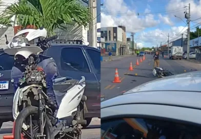 Motociclista morre ao ser atropelado por caminhonete em JP; motorista foge Motociclista morre ao ser atropelado por caminhonete em JP; motorista foge