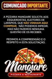 1-19-197x300 Pizzaria Mangiare não quer eleitores de Lula no ambiente e abre brecha para investigação sobre tratamento aos empregados