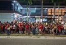 Estudantes universitários fazem grande manifestação pró-Lula nos Bancários; veja fotos e vídeos